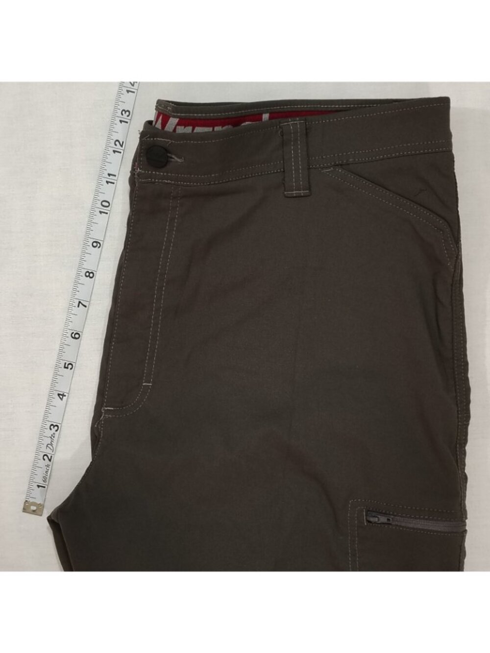 Wrangler All Terrain Hiking Cargo Pants Mens Sz 40x30 Flex Stretch Asphalt Gray - Picture 10 of 16